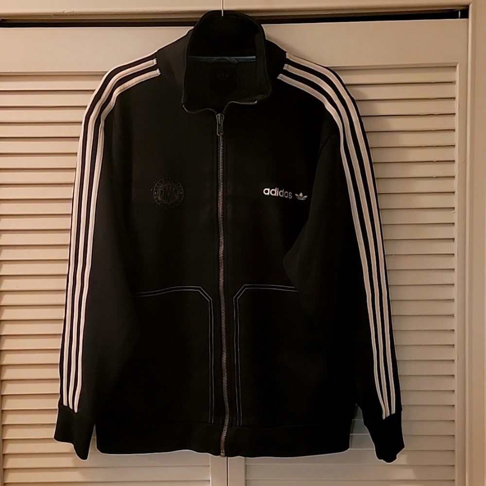 Adidas black zippered track jacket - Muhammad Ali edition